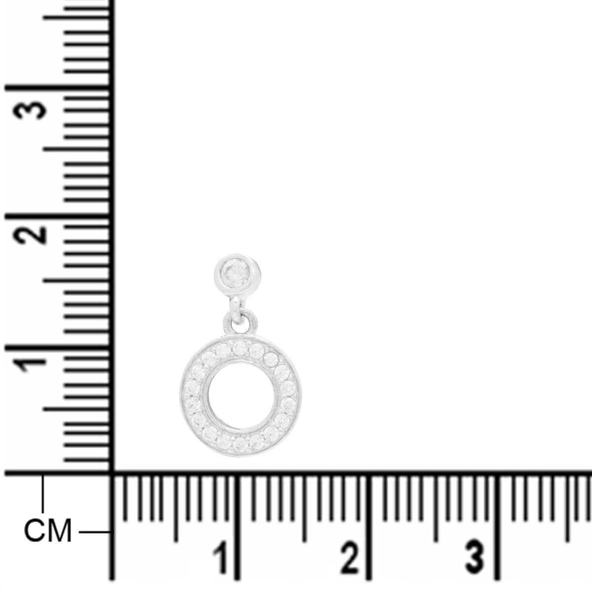 Hollow Zircon Drop Earrings