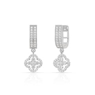 Party Wear Clover Charm Earrings