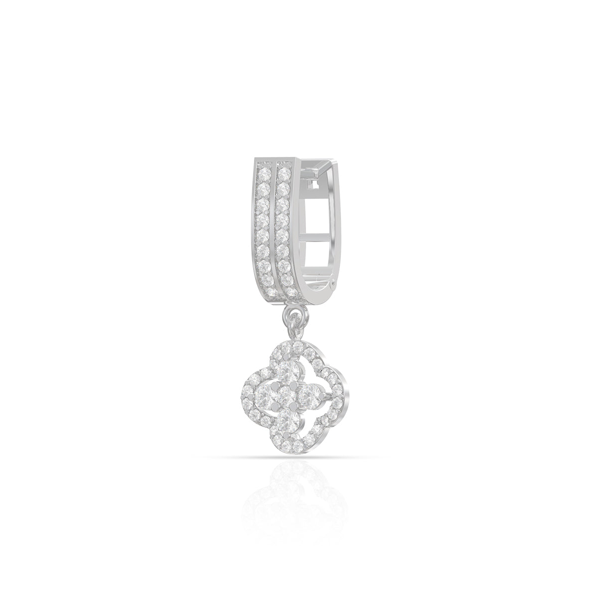 Party Wear Clover Charm Earrings