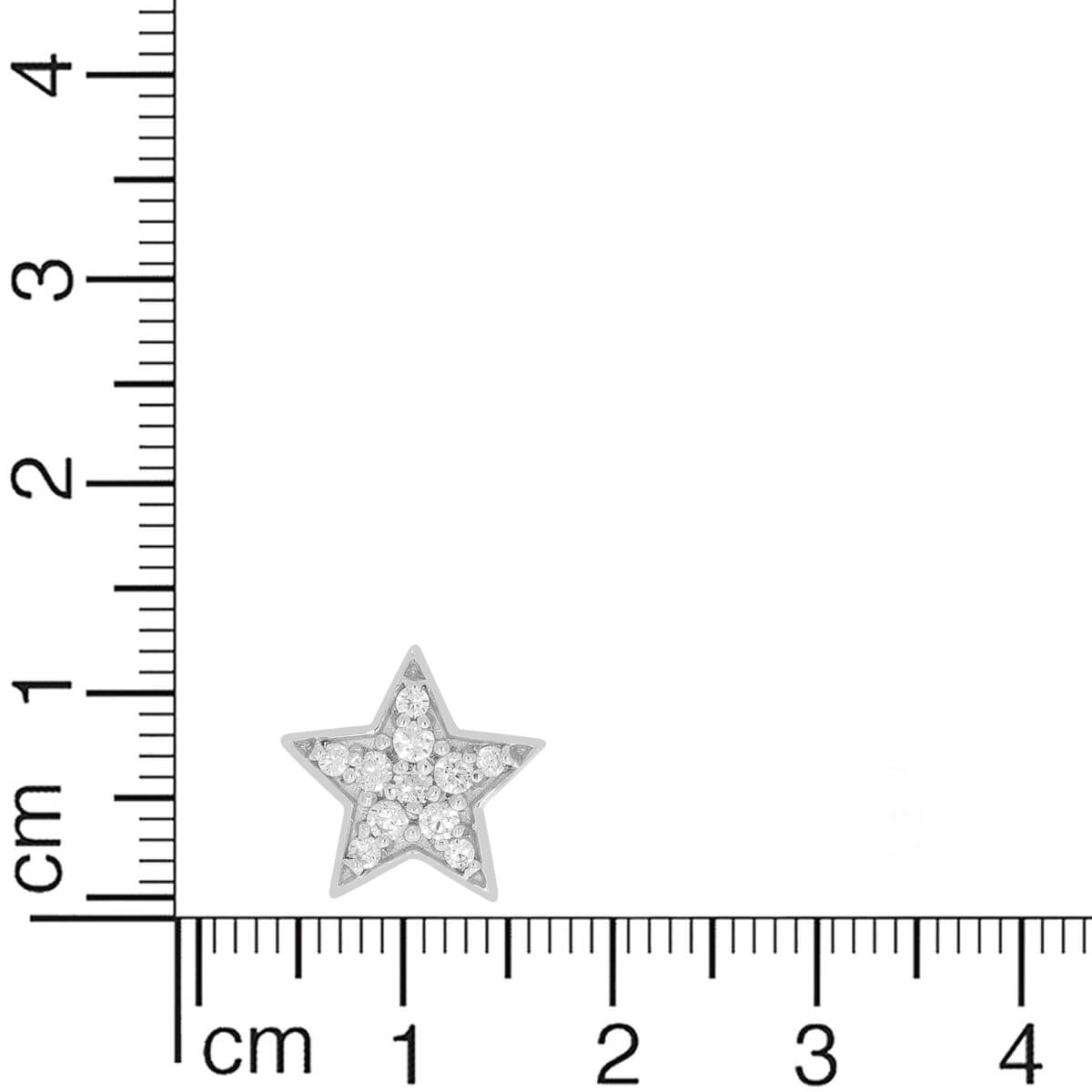 Silver Mini Star Studs