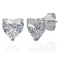 Love in Every Detail Heart Shaped Stud Earrings