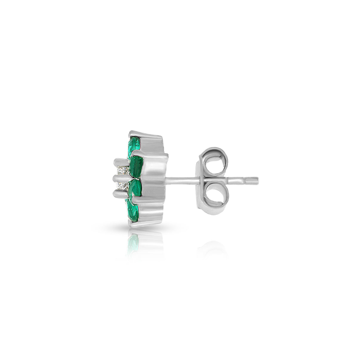 Bloom Style Green Studs