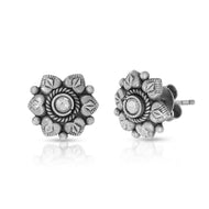 Vintage Inspired Floral Studs