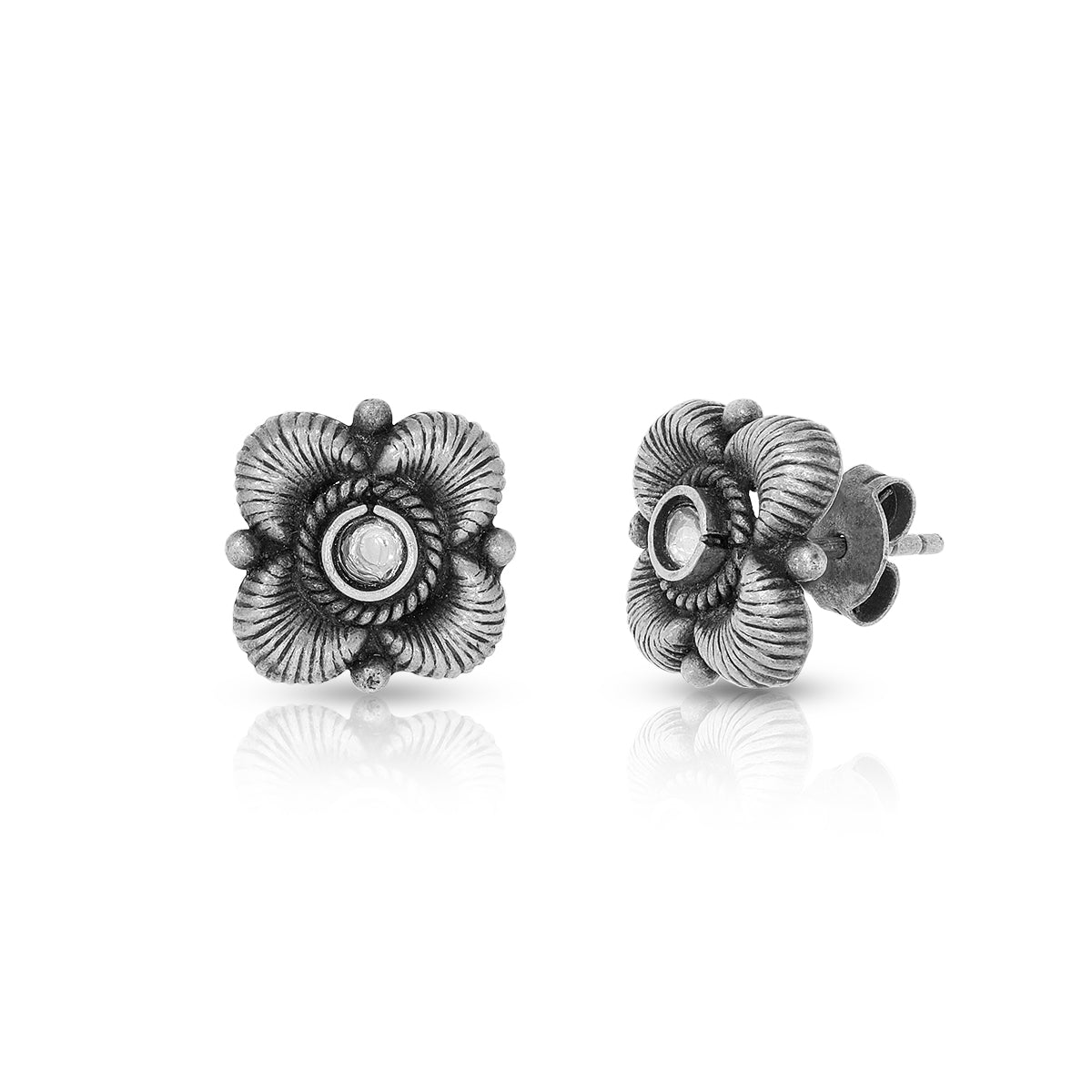 Ethnic Blossom Designer Studs