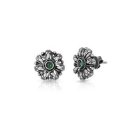 Emerald Petal Heritage Earrings