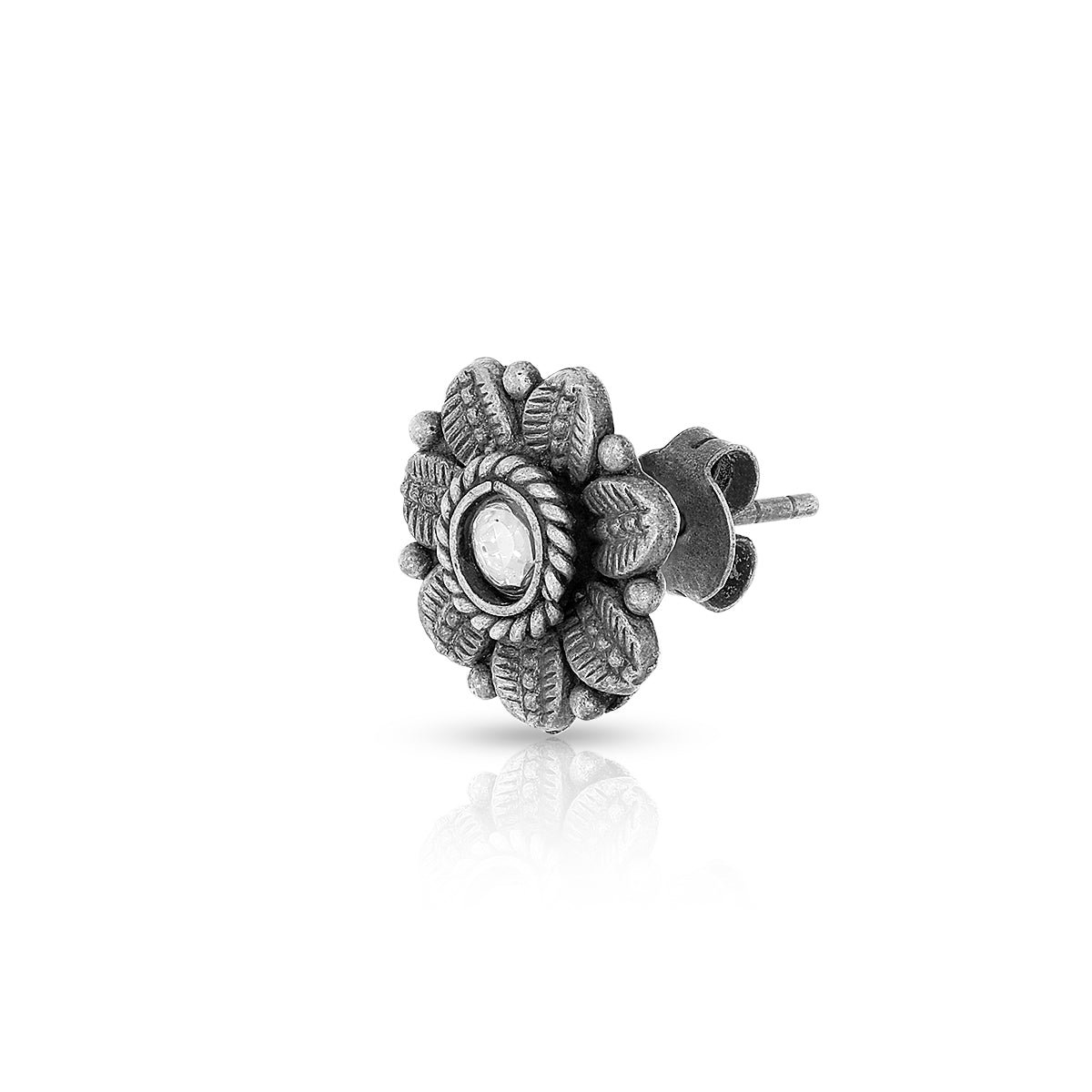 Timeless Floral Motif Studs