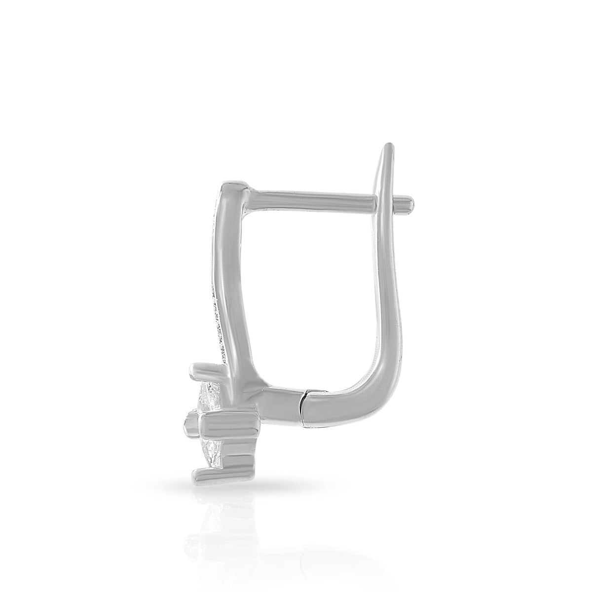 Soft Sparkle Hoop Earrings