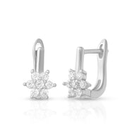 Tiny Star Charm Huggie Earrings