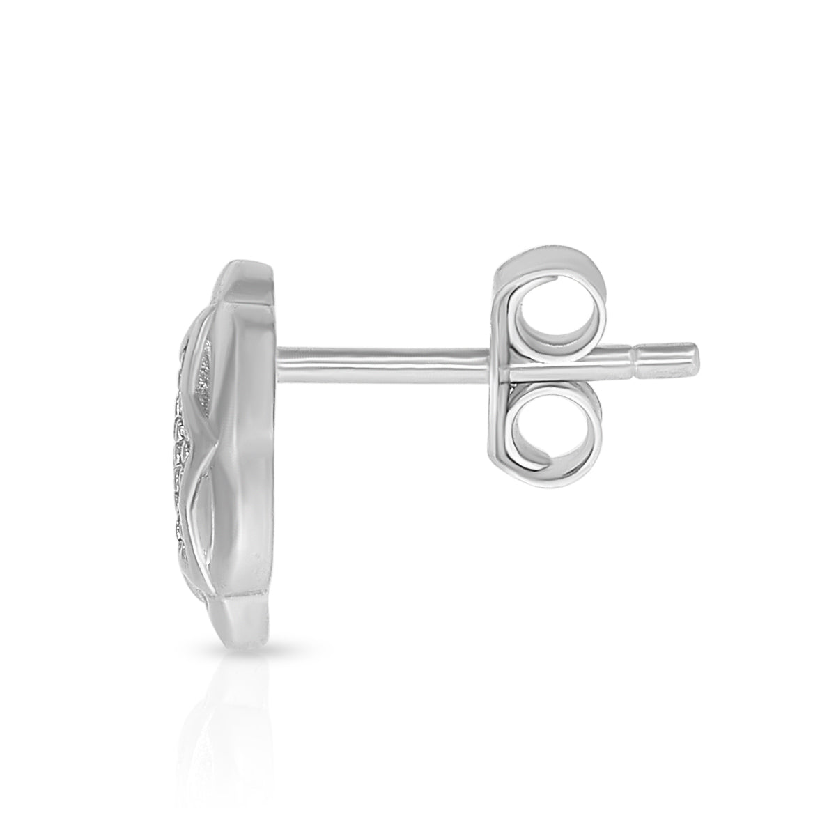 Petal Design Stud Earrings