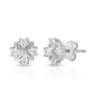 Cute Floral Stud Earrings
