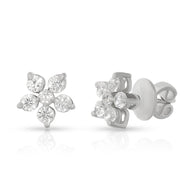 Timeless Blossom Pattern Studs