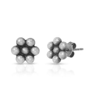 Ethnic Beaded Bloom Studs