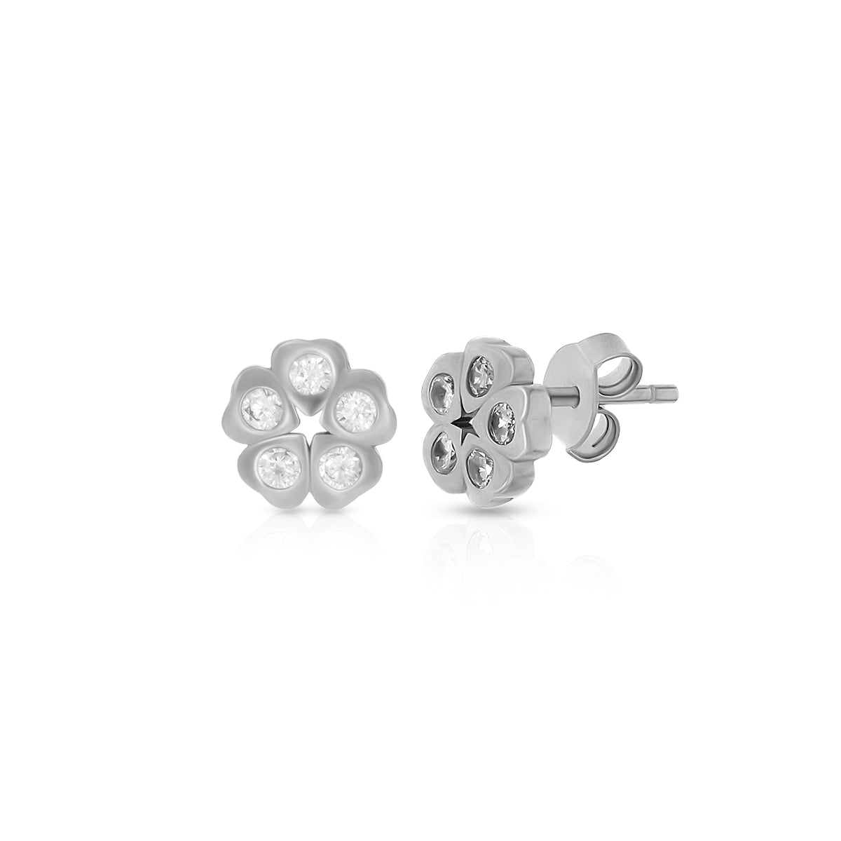 Bloom Style Stud Earrings