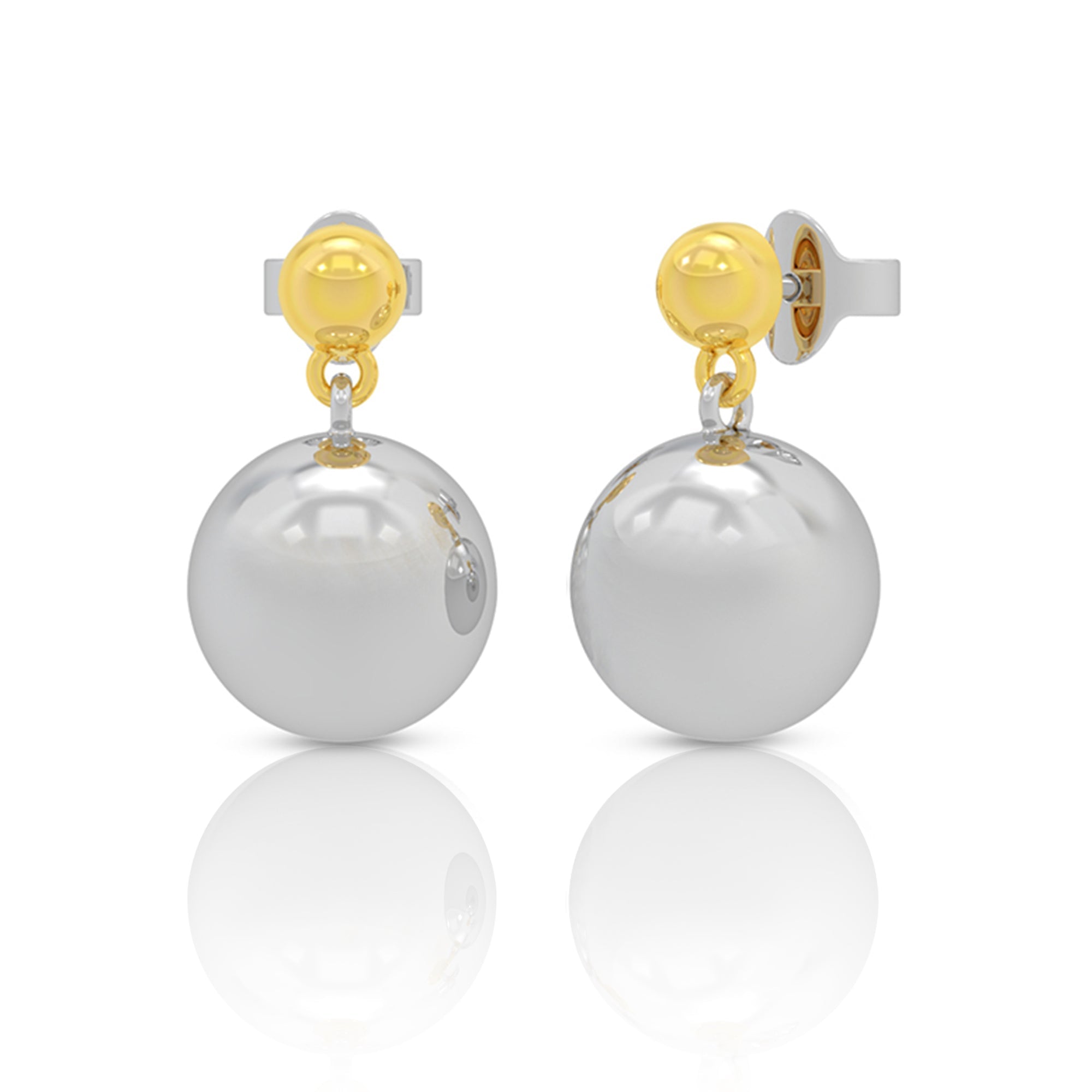 Classic Pearl Drop Gold Plated Earrings
