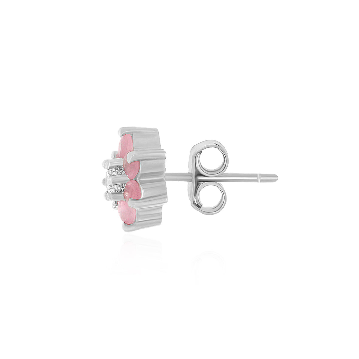 Cute Pink Blossom Studs