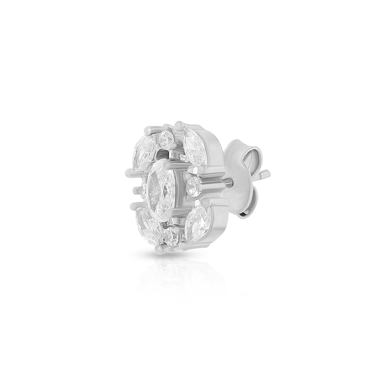 Luminous Petal Bloom Studs