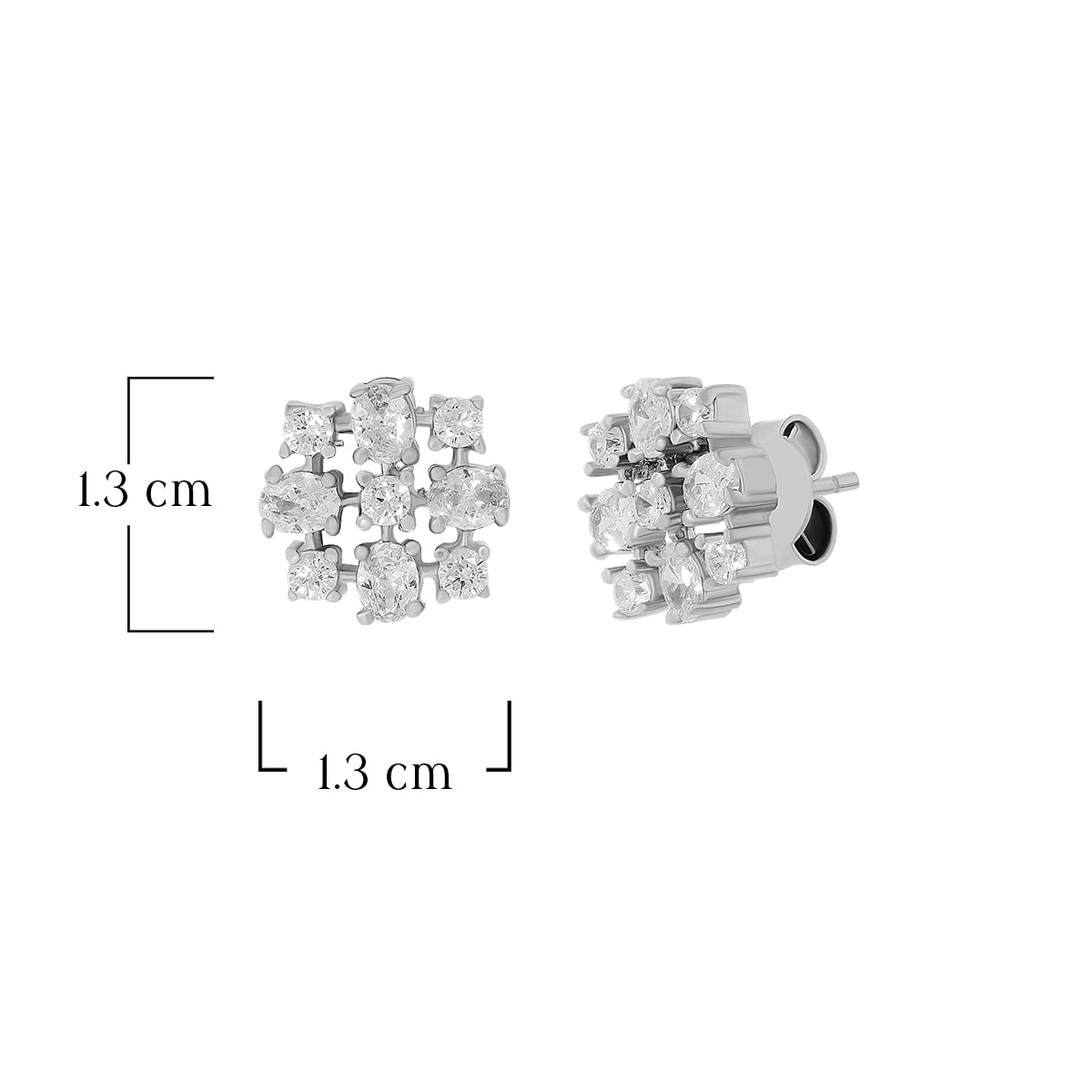 Lustre Bloom Designer Studs