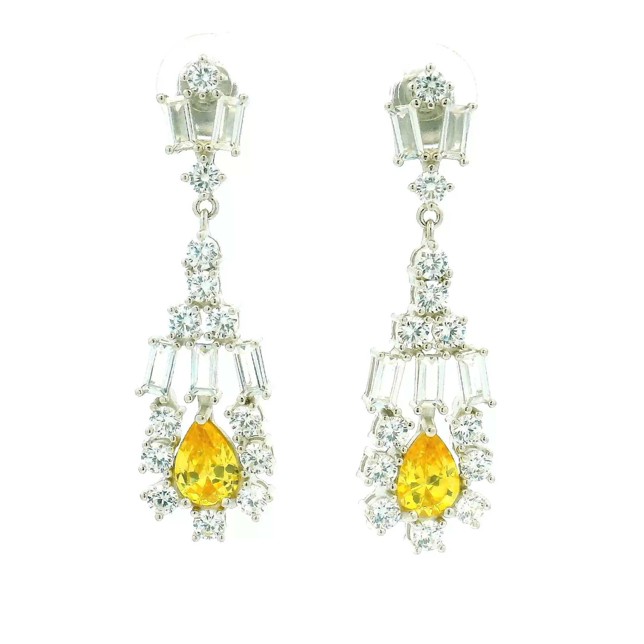 Dazzling Gemstone Drops