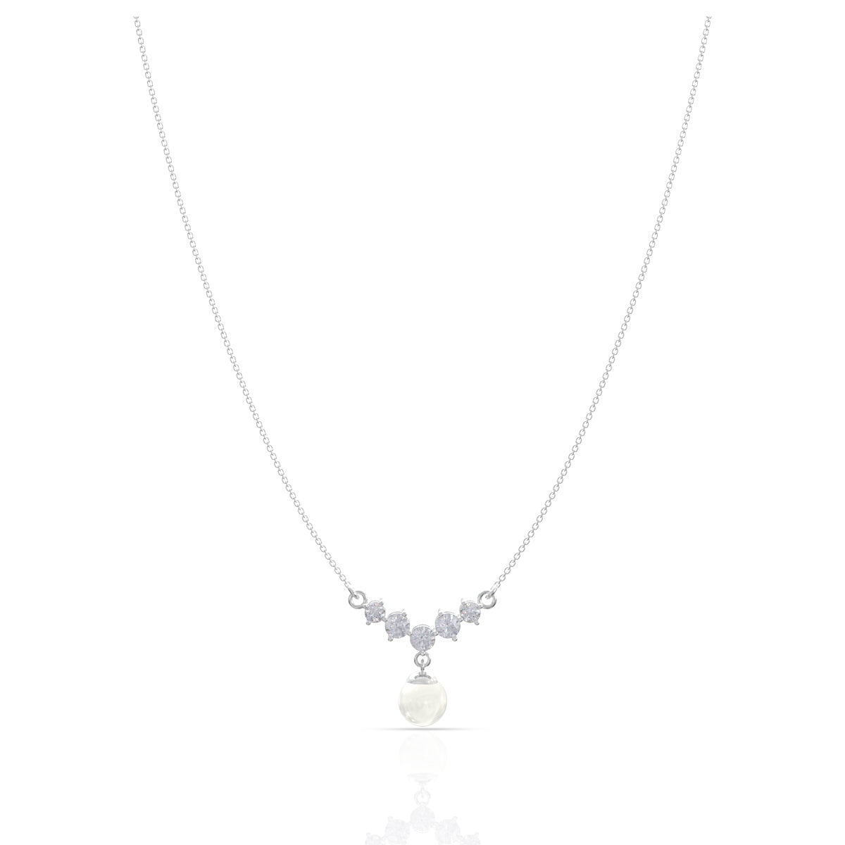 Luminous Elegance Pearl Locket