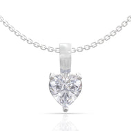 Silver Charismatic Heart Pendant