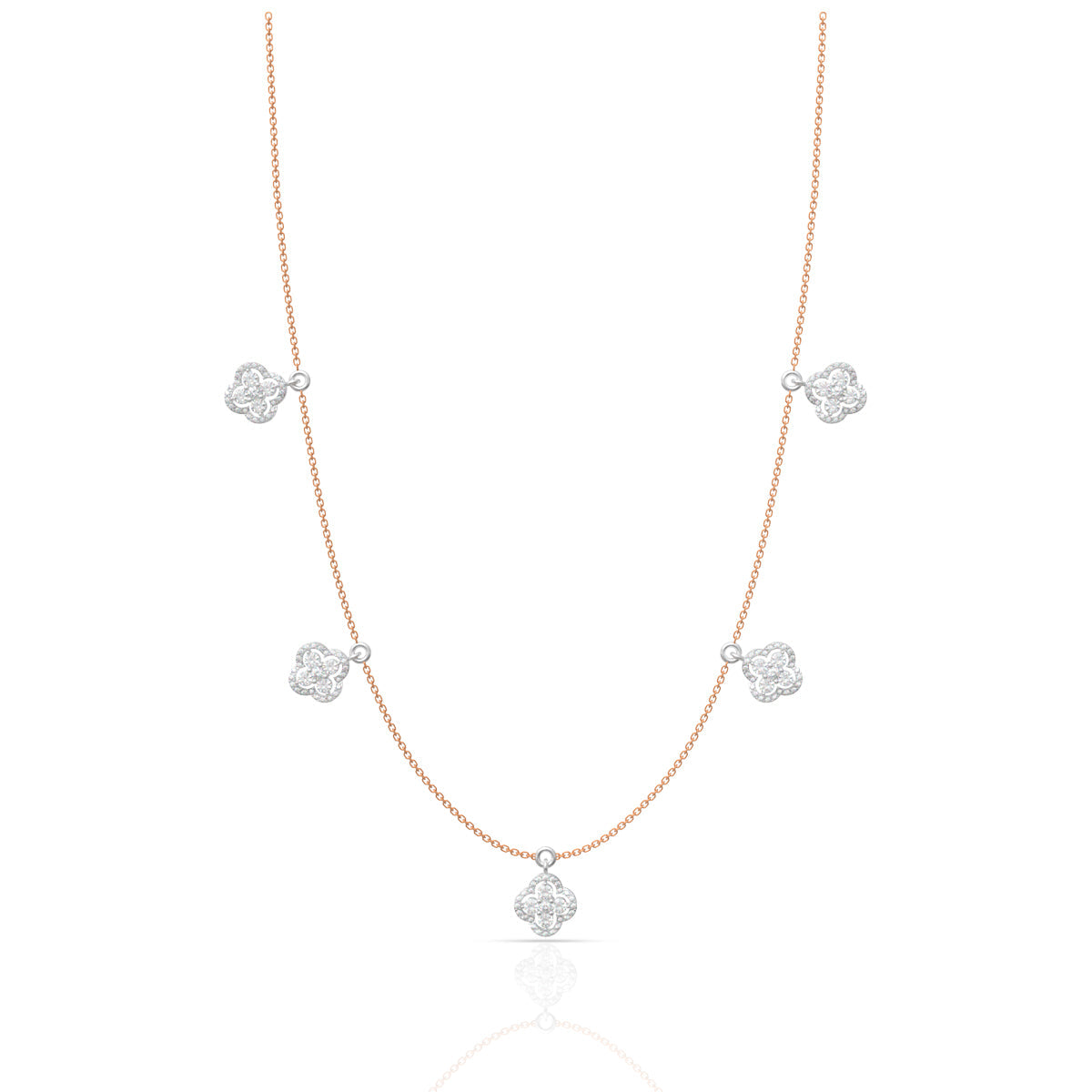 Silver Elegance Queens Necklace