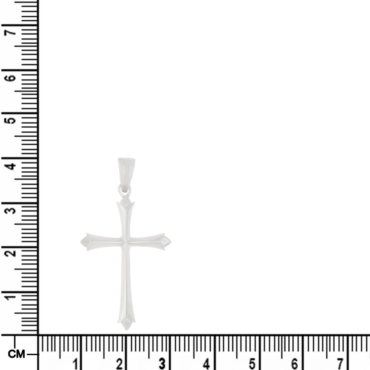 Men's Silver Cross Locket
