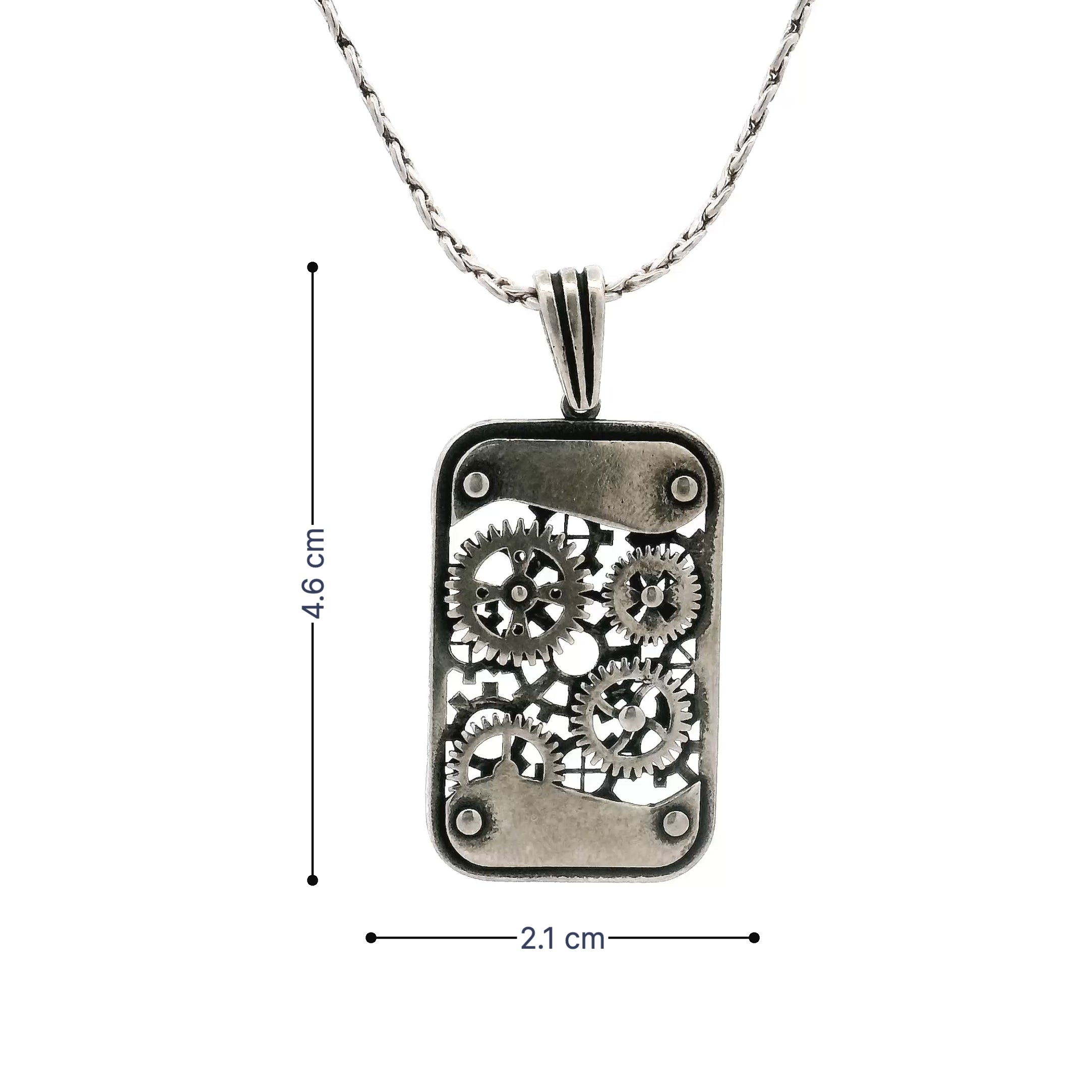 Mens Silver Locket