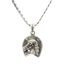 Dark Stalion Silver Pendant for Men