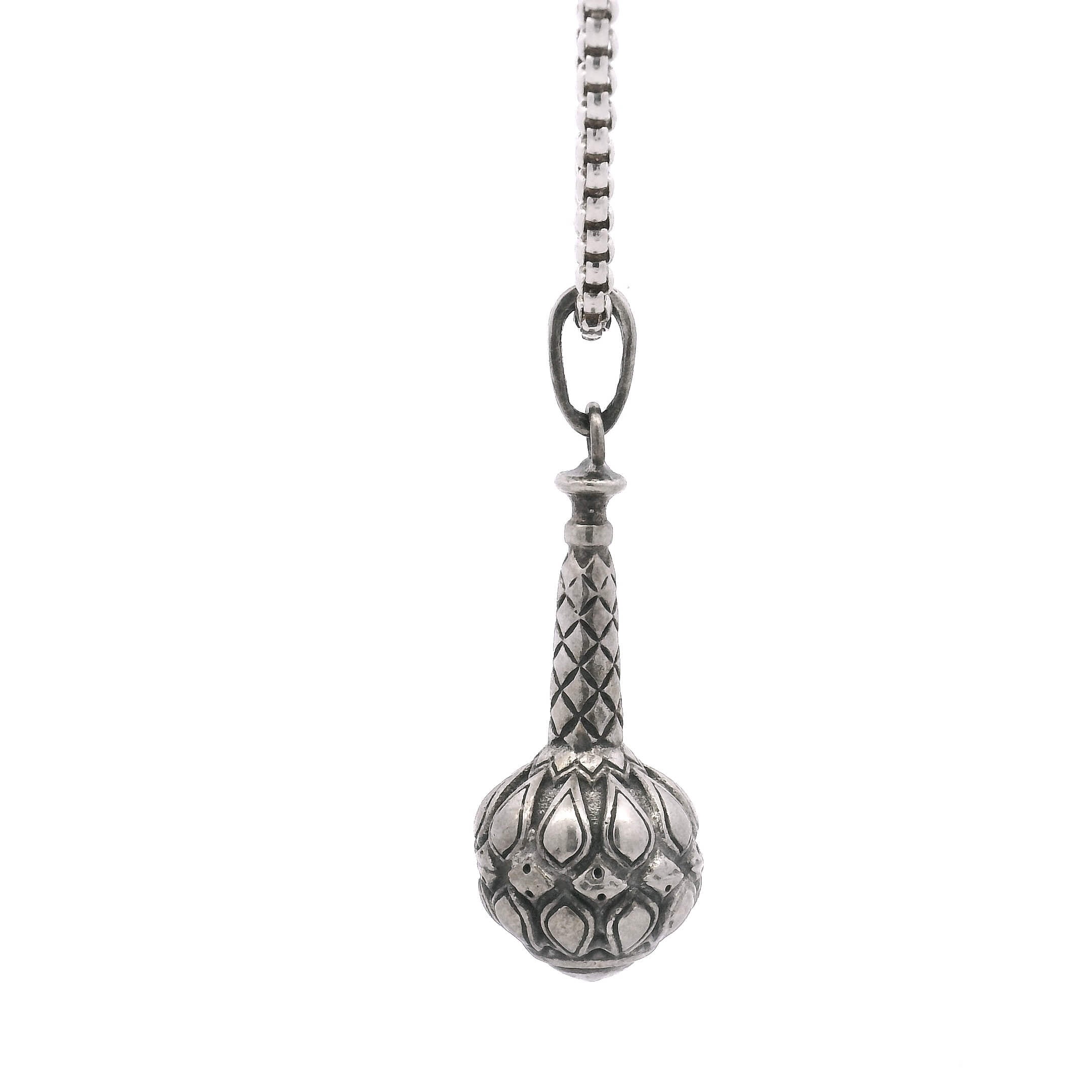 Sturdy Style Silver Locket for Men