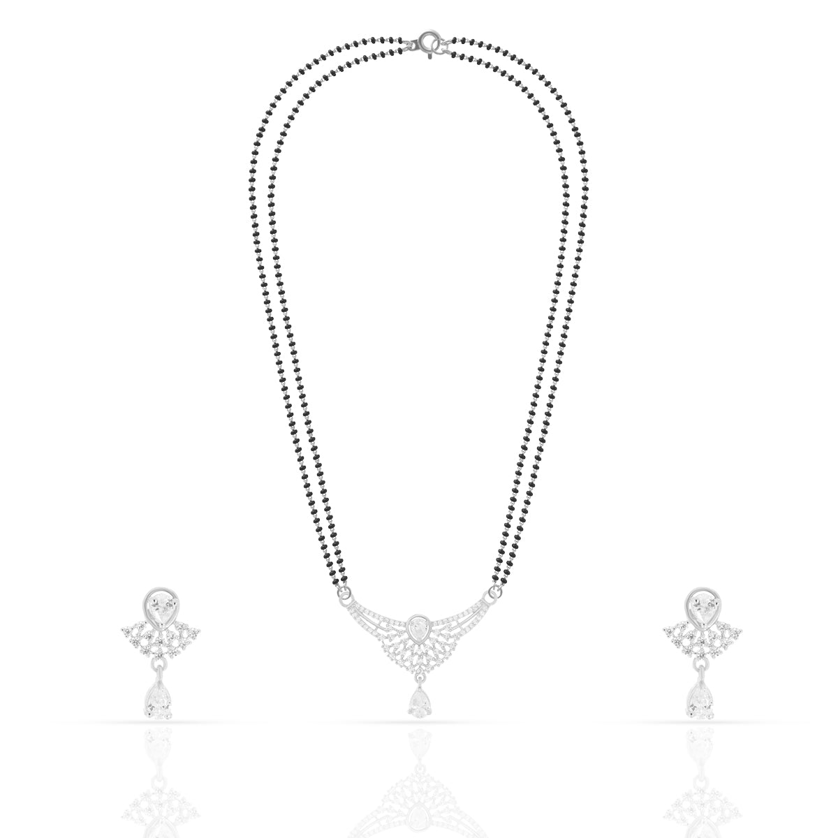 Sacred Union Silver Mangalsutra Set