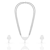 Everlasting Vows Silver Mangalsutra Set