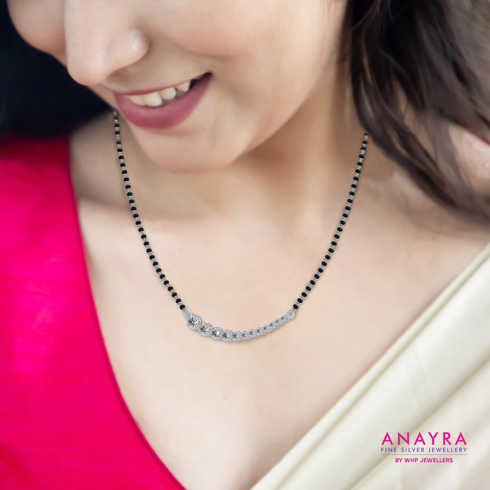 Radiant Curve Diamond Mangalsutra