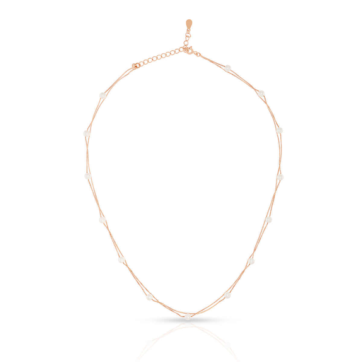 Minimal Double Chain with Beads