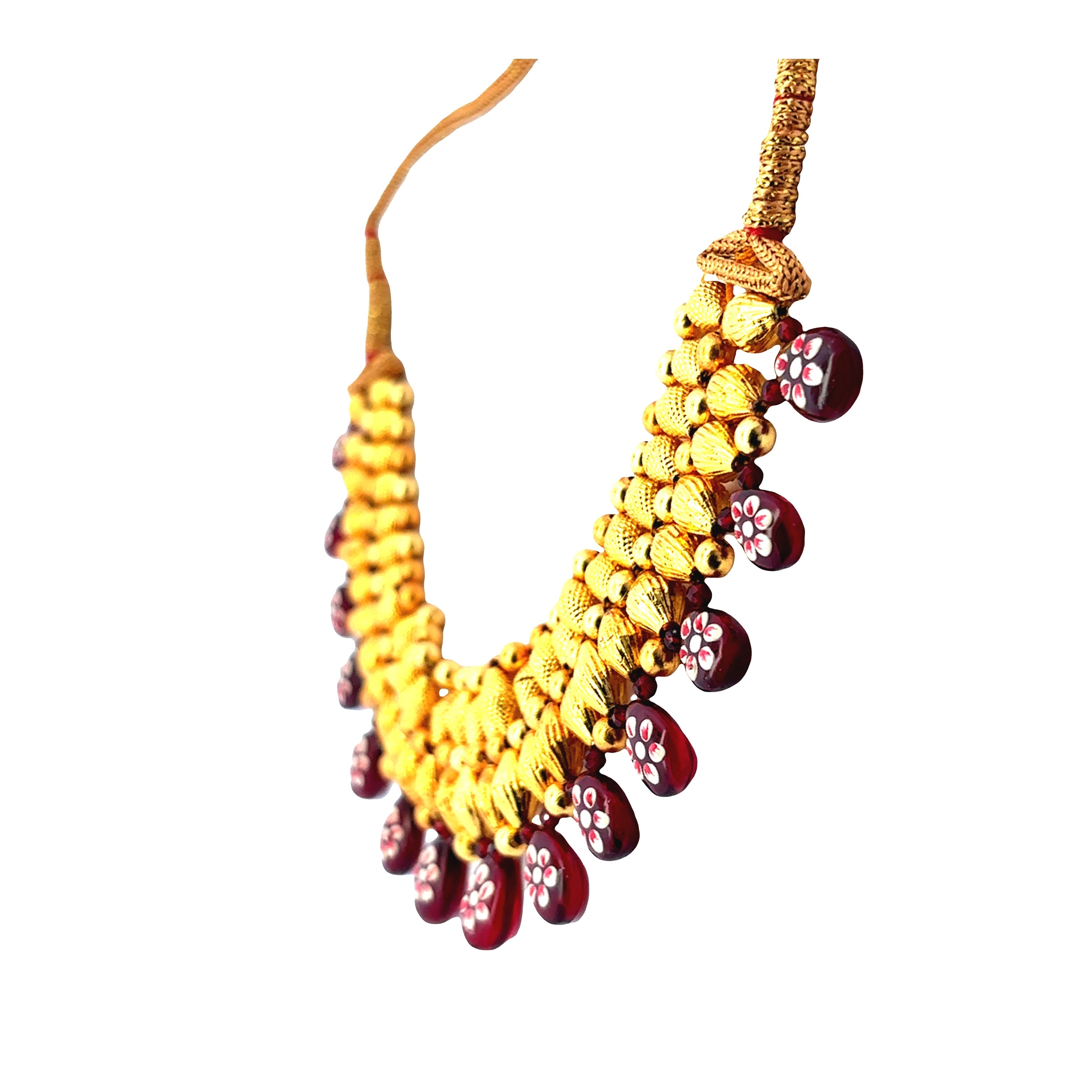 Royal Ruby Gold Plated Choker