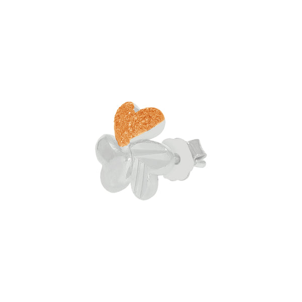 Trio Heart Connected Pendant Set with Link Chain