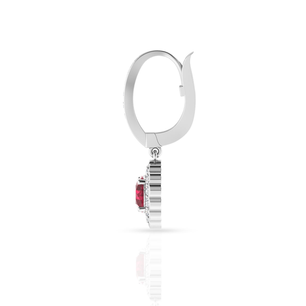 Crystal Red Pendant Set