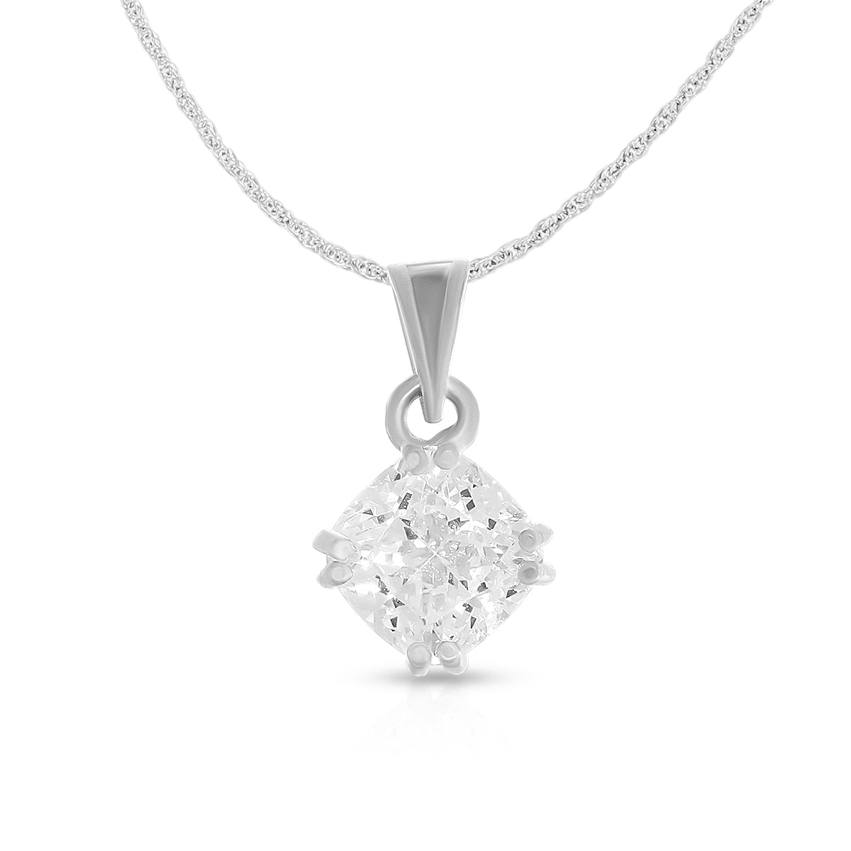 Graceful Solitaire Pendant Set