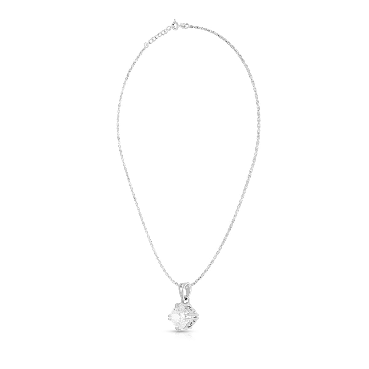 Graceful Solitaire Pendant Set