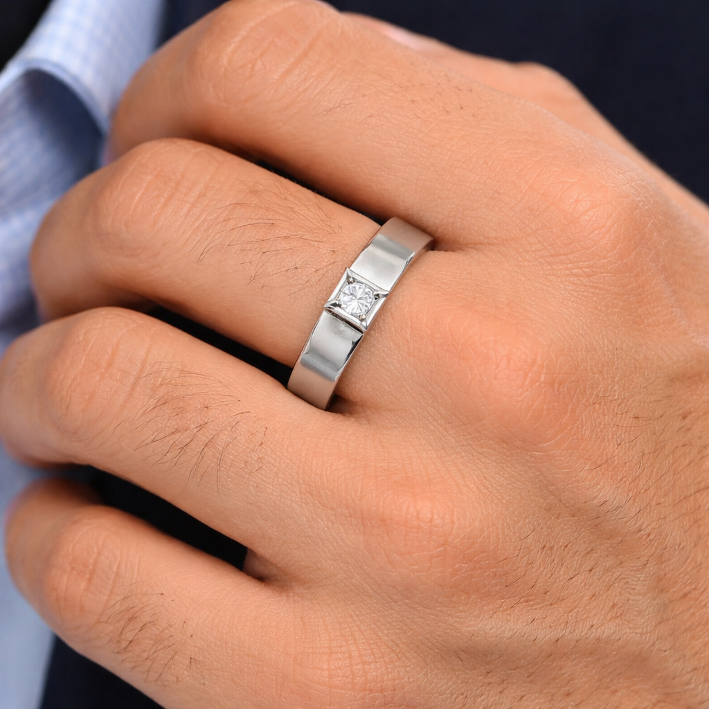 Superficial Silver Ring