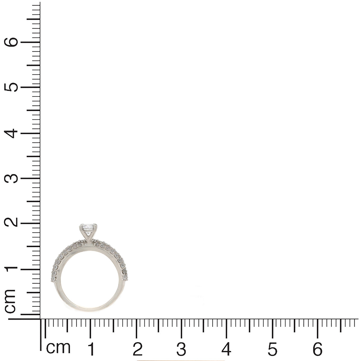 Shining Glam Silver Ring