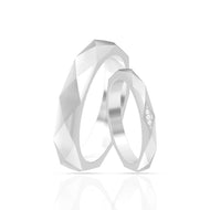 Matching Sterling Silver Bands for Couples