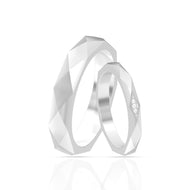 Matching Sterling Silver Bands for Couples