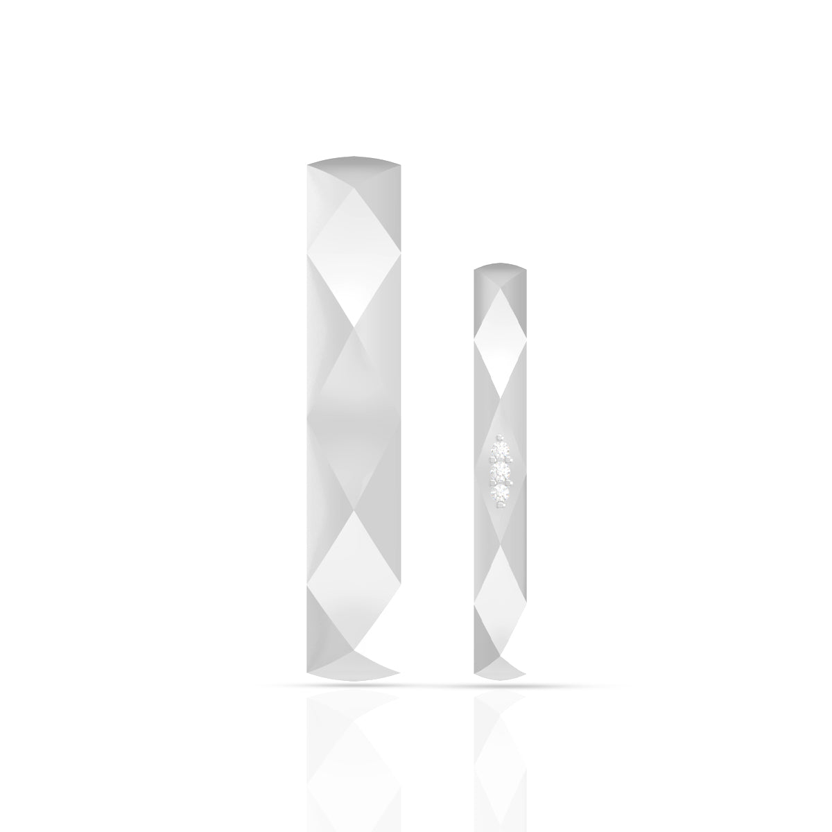 Matching Sterling Silver Bands for Couples