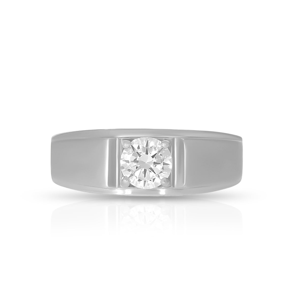 Stylish Solitaire Stone Ring