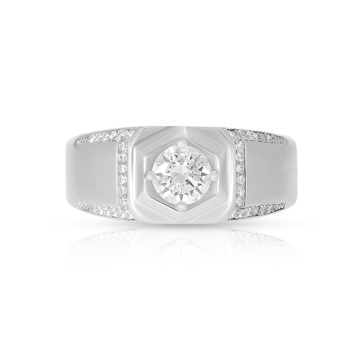 Classic Center Stone Ring