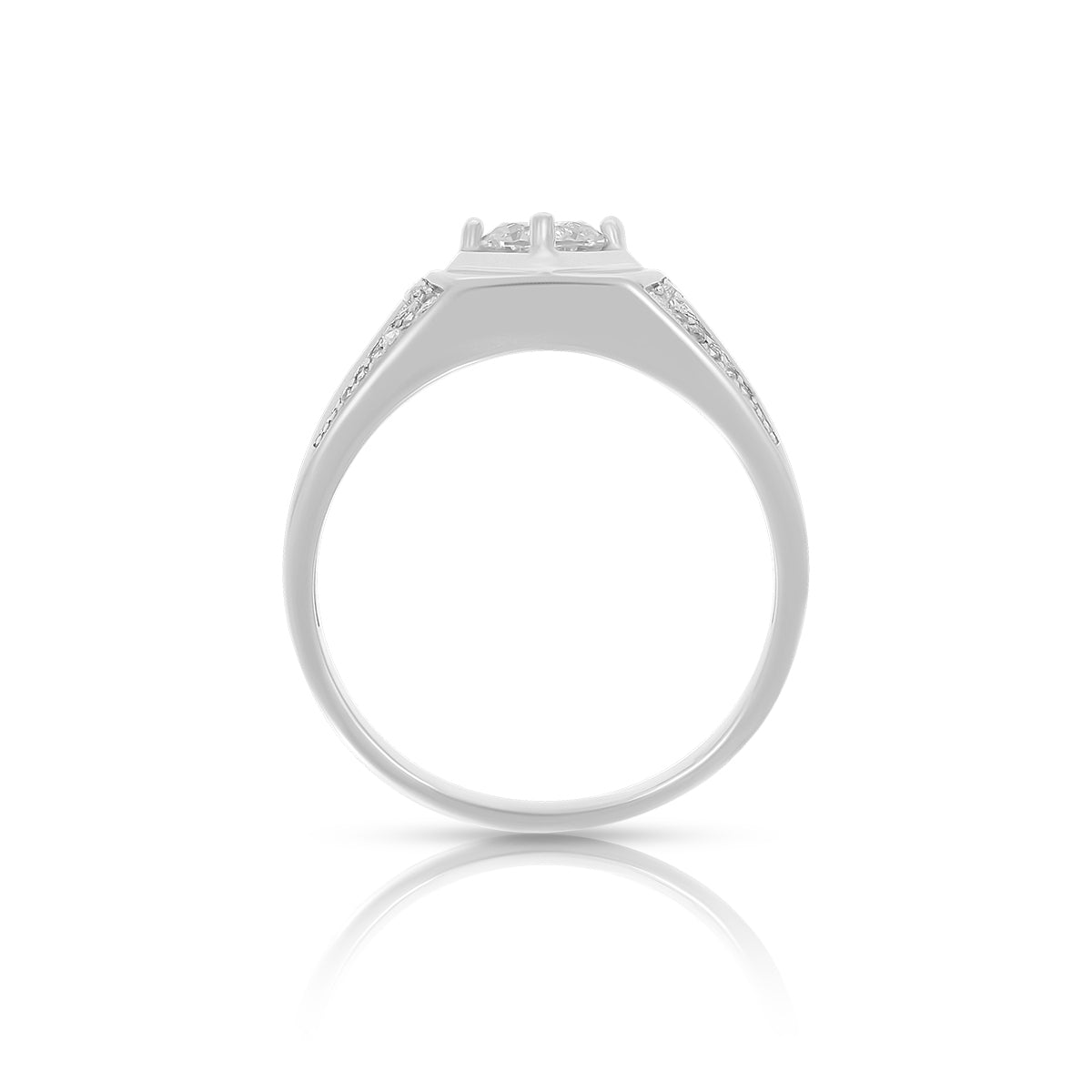 Classic Center Stone Ring