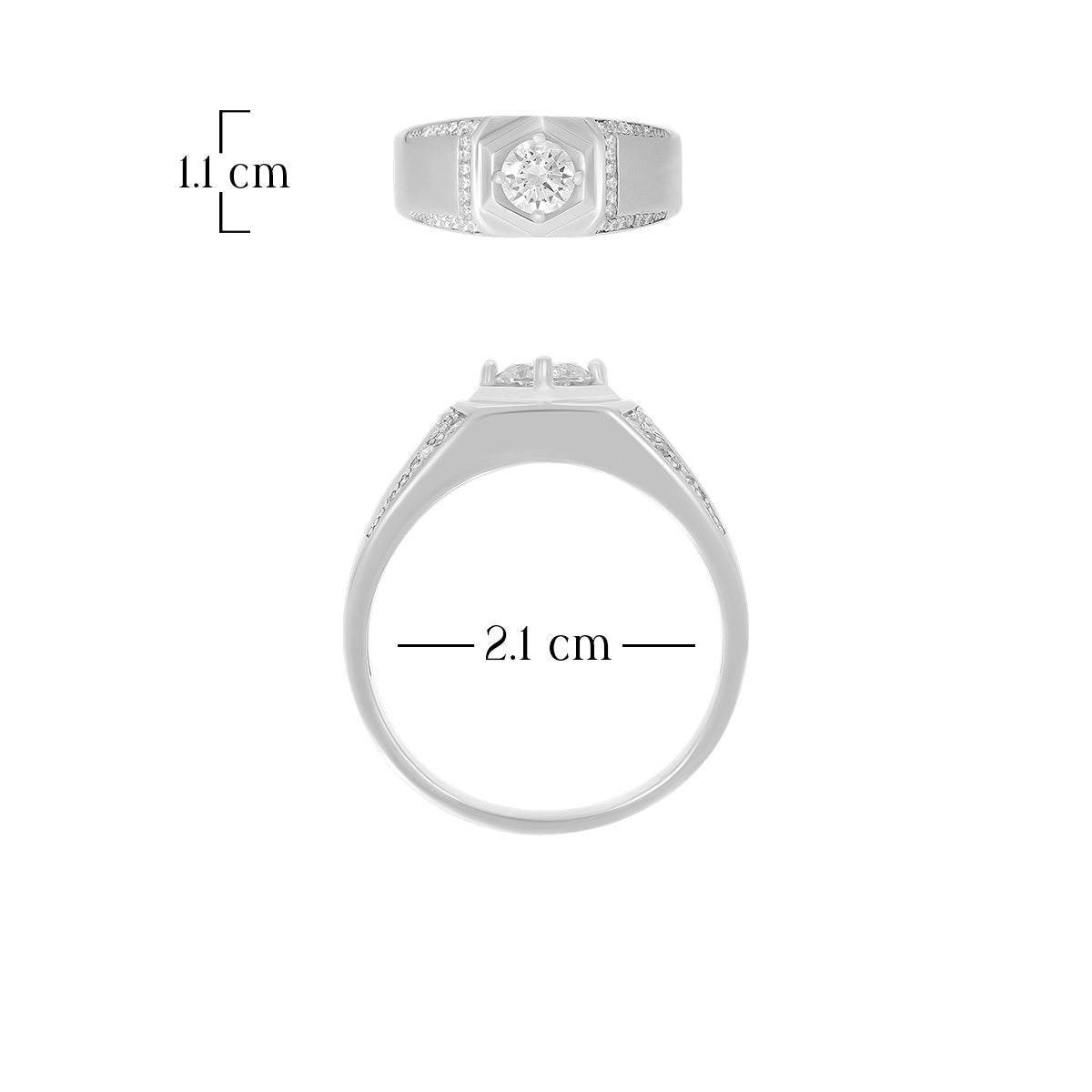 Classic Center Stone Ring