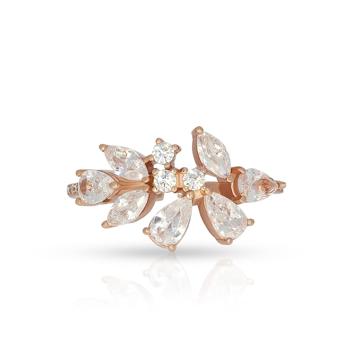 Sparkle Floral Ring