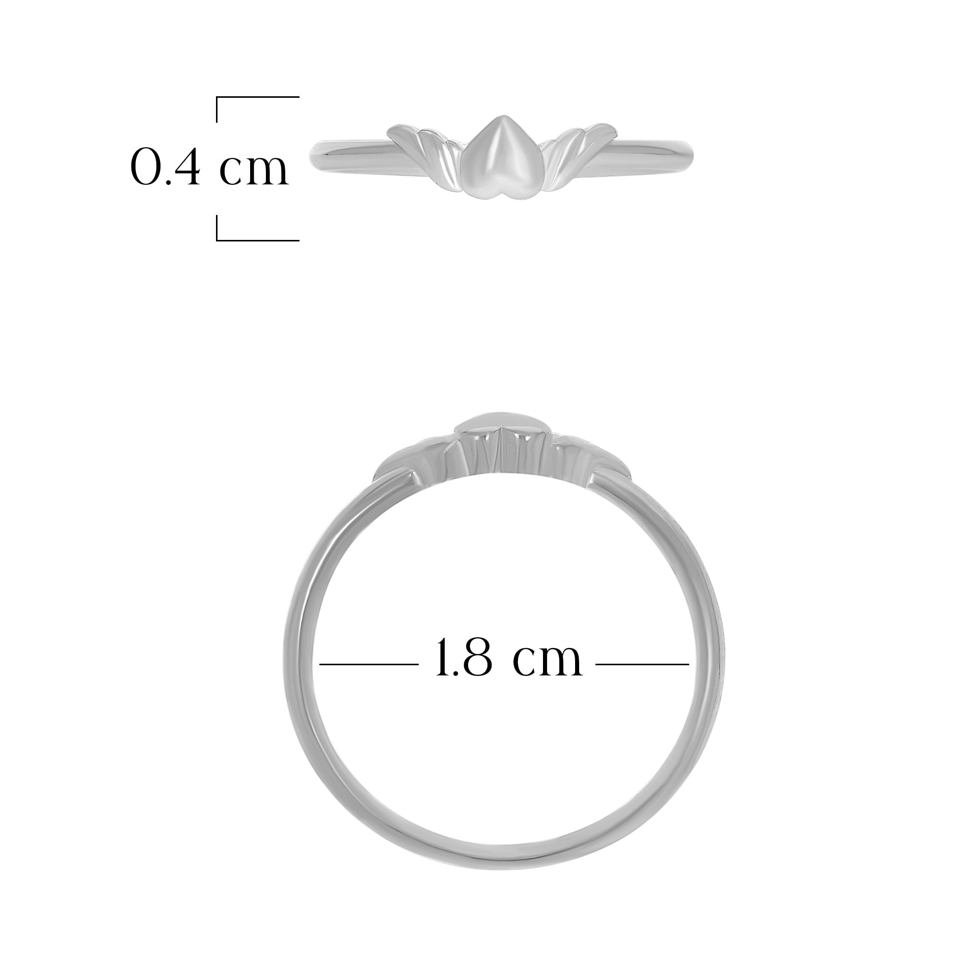 Timeless Heart Shape Ring