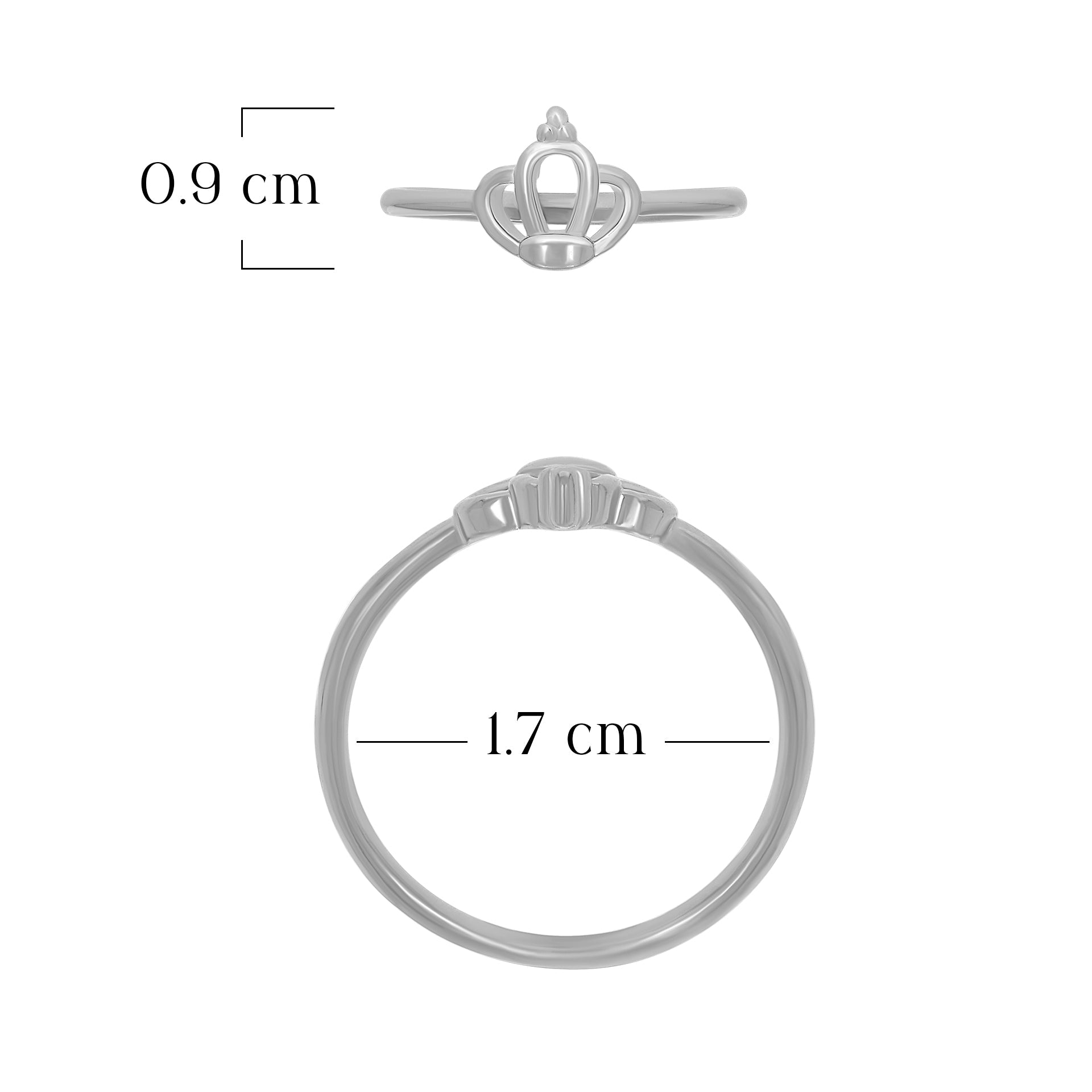 Simple Crown Design Ring